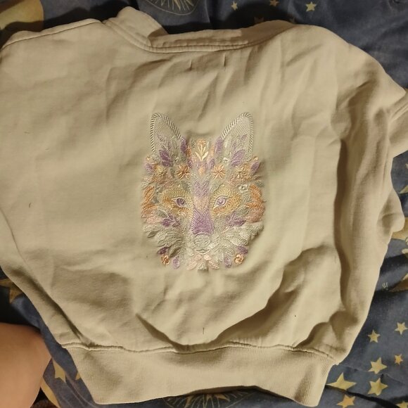 Embroidered Fox Sweater - Picture 3 of 5
